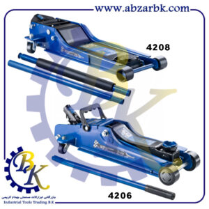 جک سوسماری ( جک هیدرولیک گاراژی = HYDRAULIC GARAGE JACK ) برند نوا NOVA بازرگانی ابزارآلات صنعتی بهنام کریمی ABZARBK