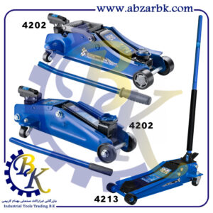 جک سوسماری ( جک هیدرولیک گاراژی = HYDRAULIC GARAGE JACK ) برند نوا NOVA بازرگانی ابزارآلات صنعتی بهنام کریمی ABZARBK