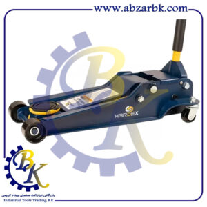 جک سوسماری ( جک هیدرولیک گاراژی = HYDRAULIC GARAGE JACK ) برند هاردکس HARDEX بازرگانی ابزارآلات صنعتی بهنام کریمی ABZARBK