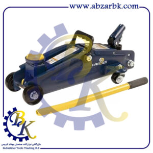 جک سوسماری ( جک هیدرولیک گاراژی = HYDRAULIC GARAGE JACK ) برند هاردکس HARDEX بازرگانی ابزارآلات صنعتی بهنام کریمی ABZARBK