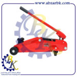 جک سوسماری ( جک هیدرولیک گاراژی = HYDRAULIC GARAGE JACK ) برند بوفالو BUFFALO بازرگانی ابزارآلات صنعتی بهنام کریمی ABZARBK