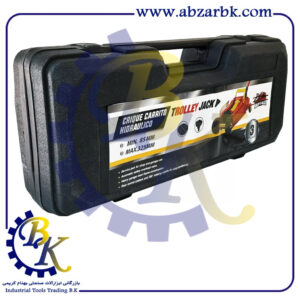 جک سوسماری ( جک هیدرولیک گاراژی = HYDRAULIC GARAGE JACK ) برند بوفالو BUFFALO بازرگانی ابزارآلات صنعتی بهنام کریمی ABZARBK