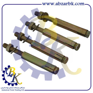 رول بولت غلافی ( غلاف دار ) چینی و ایرانی بازرگانی ابزارآلات صنعتی بهنام کریمی ABZARBK