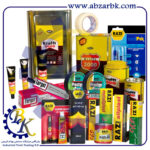 تهیه و تامین و عرضه انواع چسب های برند رازی RAZI بازرگانی ابزارآلات صنعتی بهنام کریمی ABZARBK