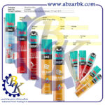 تهیه و تامین و عرضه انواع چسب های برند آکفیکس AKFIX بازرگانی ابزارآلات صنعتی بهنام کریمی ABZARBK