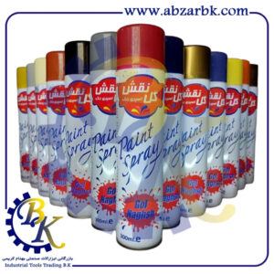 تهیه و تامین انواع اسپری های صنعتی و غیر صنعتی برند گل نقش GOL NAGHSH بازرگانی ابزارآلات صنعتی بهنام کریمی ABZARBK