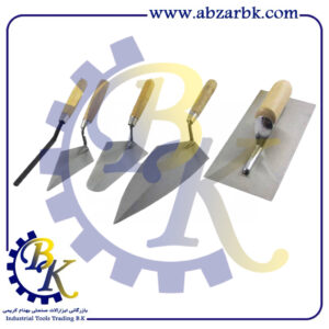 تهیه و تامین و عرضه انواع کمچه و ماله بازرگانی ابزارآلات صنعتی بهنام کریمی ABZARBK