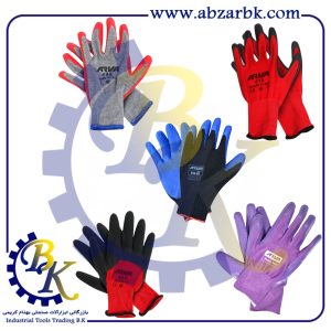 تهیه و تامین و عرضه انواع دستکش ( GLOVES ) برند آروا ARVA بازرگانی ابزارآلات صنعتی بهنام کریمی ABZARBK