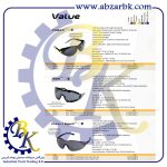 تهیه و تامین و عرضه انواع عینک ایمنی ( عینک کار ) SAFETY GLASSES برند کاناسیف CANASAFE بازرگانی ابزارآلات صنعتی بهنام کریمی ABZARBK