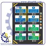 تهیه و تامین و عرضه انواع تابلو های علائم ترافیکی و راهنمایی بازرگانی ابزارآلات صنعتی بهنام کریمی ABZARBK