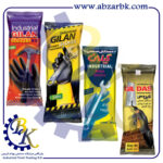 تهیه و تامین و عرضه انواع دستکش و دستکش بنایی و دستکش لاستیکی برند گیلان GILAN بازرگانی ابزارآلات صنعتی بهنام کریمی ABZARBK