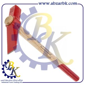 تهیه و تامین و عرضه تیشه و دسته تیشه برند ایران پتک IRAN POTK بازرگانی ابزارآلات صنعتی بهنام کریمی ABZARBK