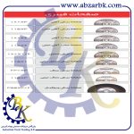 تهیه و تامین و عرضه انواع صفحه برش برند توسن TOSAN بازرگانی ابزارآلات صنعتی بهنام کریمی ABZARBK